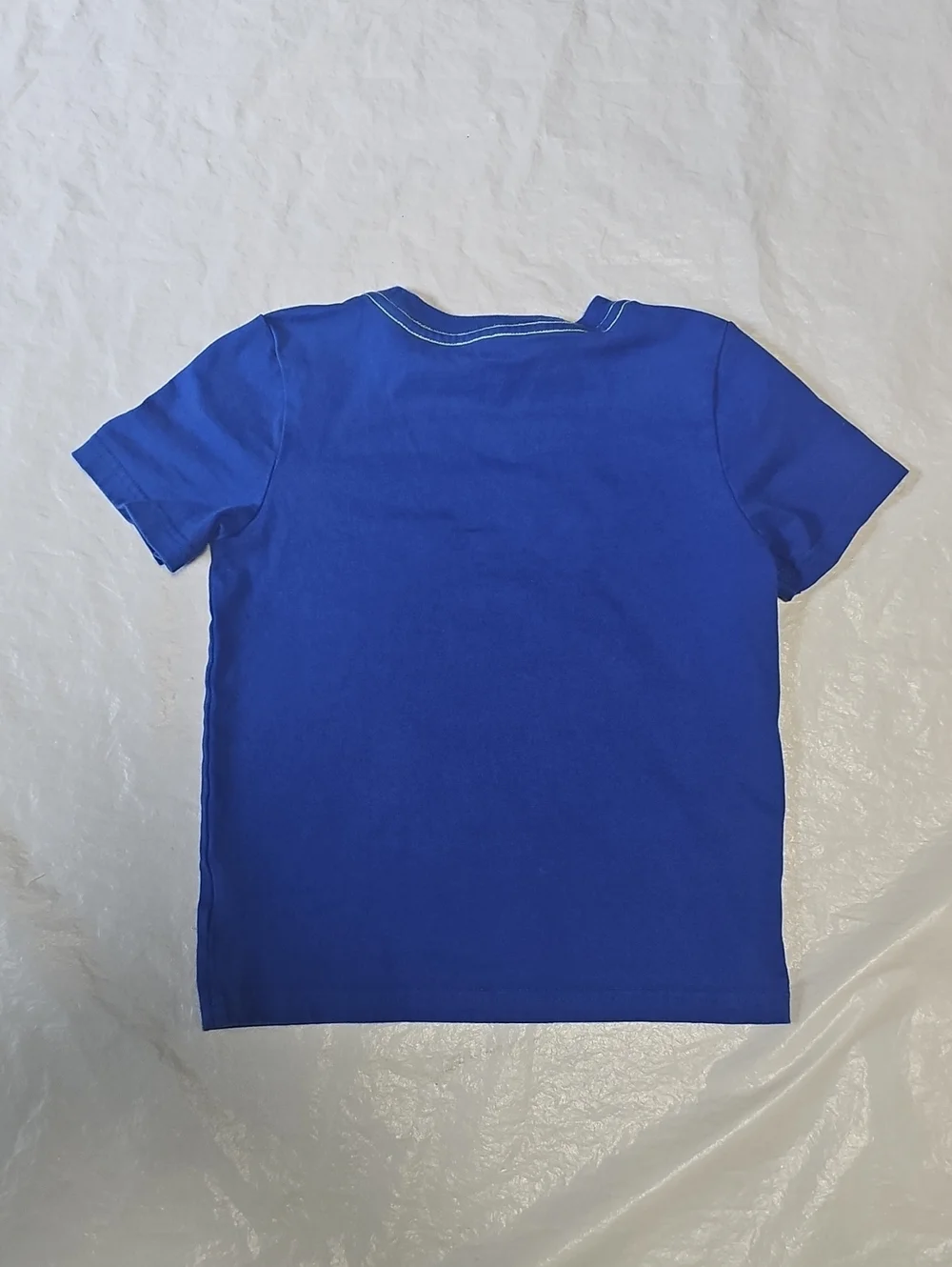 Gymboree Boys 5T Embroidered Science T-Shirt Blue Used